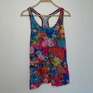 Vibrant & Lightweight Floral Tank Top- Junior/Young Adult 🌸🌺🌼🌹